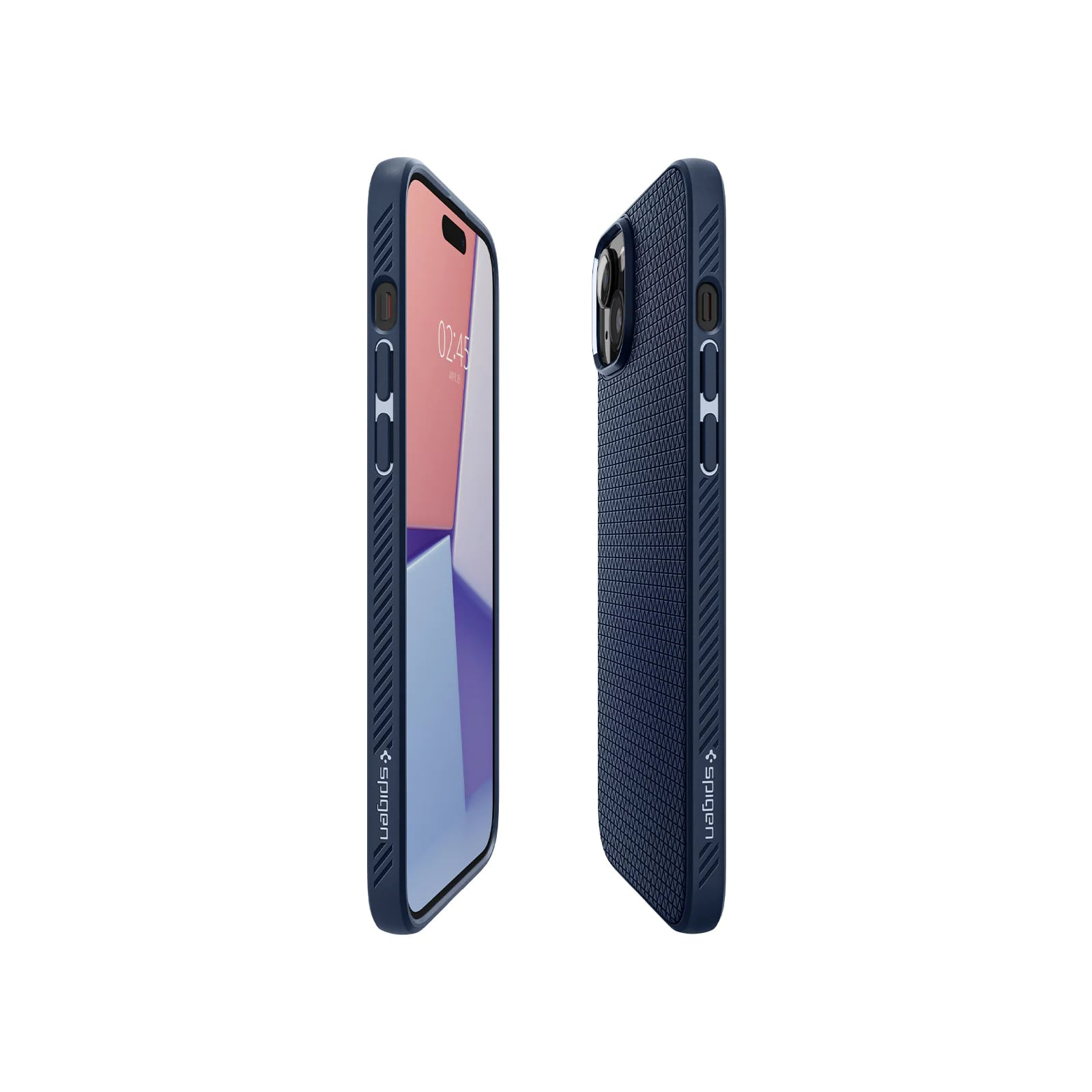 Чохол до мобільного телефона Spigen Apple iPhone 15 Liquid Air Matte Black (ACS06790) зображення 7