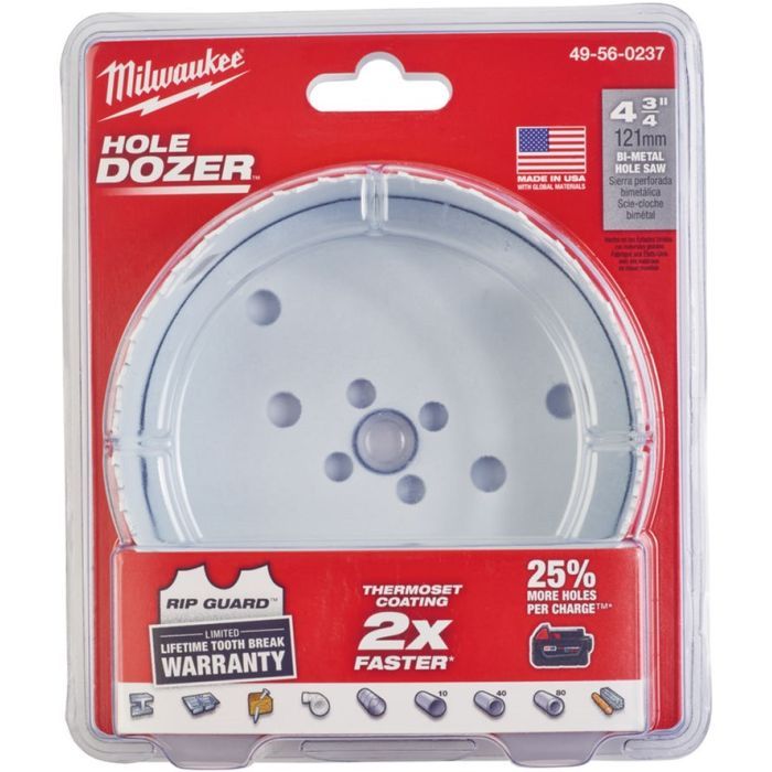 Коронка Milwaukee Bi-Metal 33мм (49560067) изображение 2