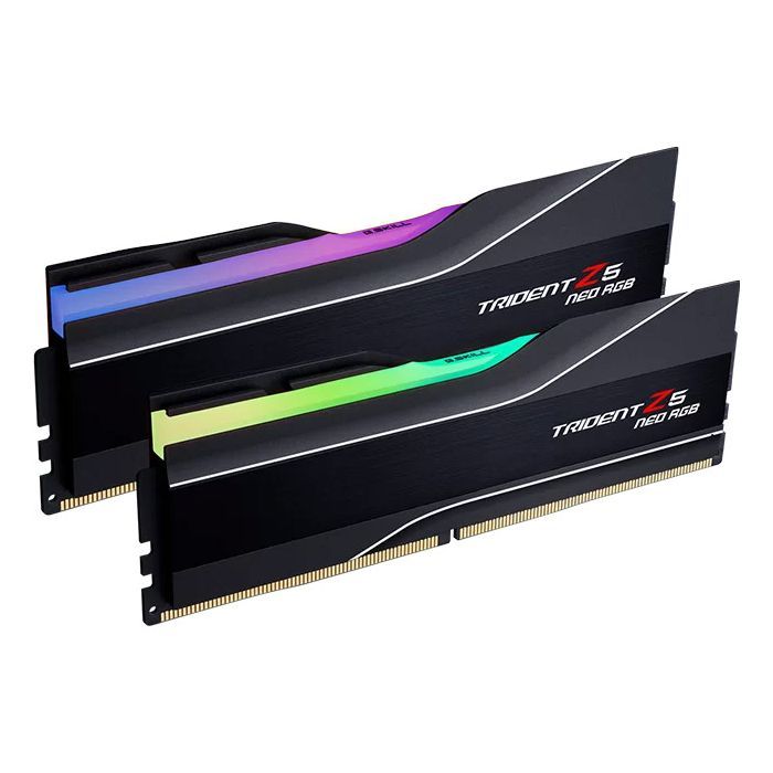 Модуль памяти для компьютера DDR5 64GB (2x32GB) 6000 MHz Trident Z5 NEO RGB G.Skill (F5-6000J3238G32GX2-TZ5NR) изображение 2