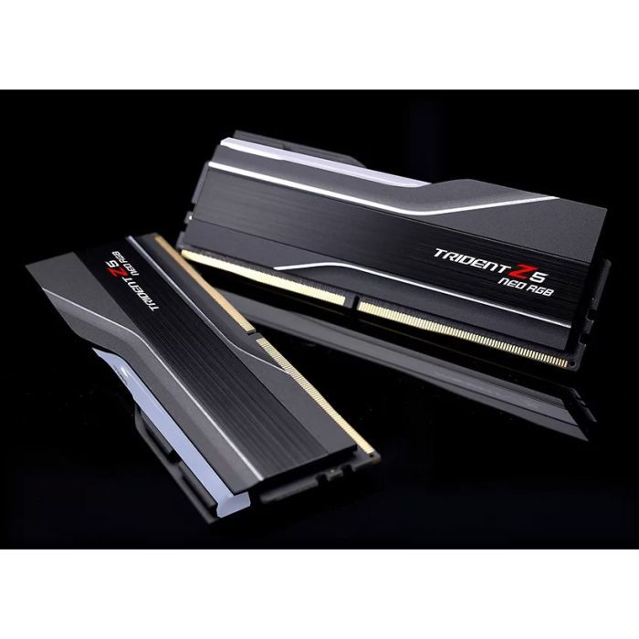 Модуль памяти для компьютера DDR5 64GB (2x32GB) 6000 MHz Trident Z5 NEO RGB G.Skill (F5-6000J3238G32GX2-TZ5NR) изображение 3