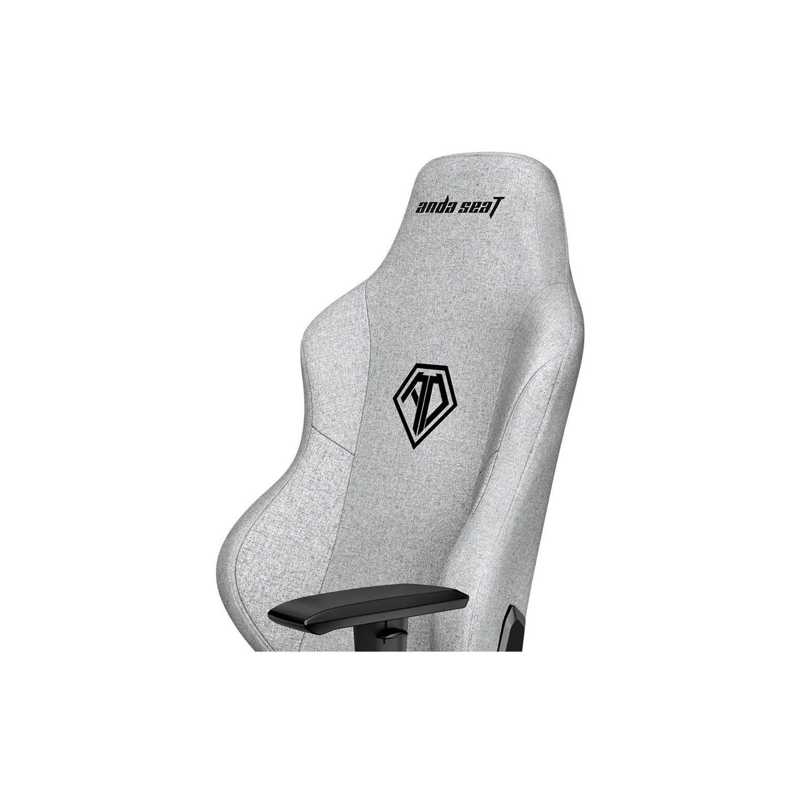Кресло игровое Anda Seat Phantom 3 Black Fabric Size L (AD18Y-06-B-F) изображение 7