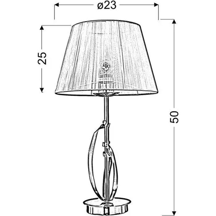 Настільна лампа Candellux 41-55071 DIVA (41-55071) зображення 2