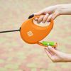Повідець для собак WAUDOG R-leash з контейнером для пакетів L до 40 кг 5 м помаранчевий (26294) зображення 6