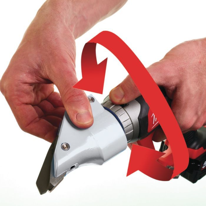 Ножиці по металу електричні Milwaukee M18 BMS12-0 (без АКБ та ЗП) (4933447925) зображення 5