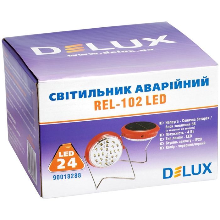 Світильник Delux REL-102 24 LED 4W (90018288) зображення 3