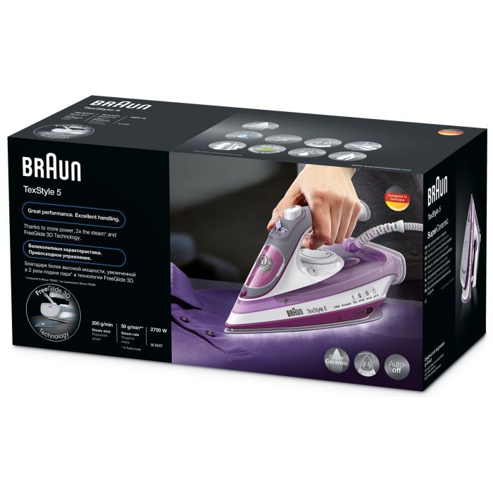 Утюг Braun SI 5037 VI (SI5037VI) изображение 4