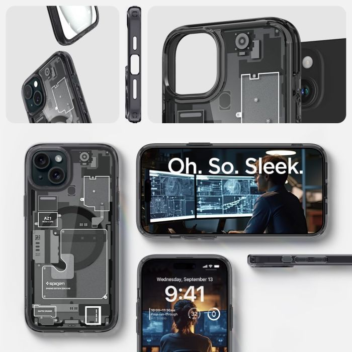 Чехол для мобильного телефона Spigen Apple iPhone 15 Ultra Hybrid MagFit Zero One (ACS06806) изображение 10
