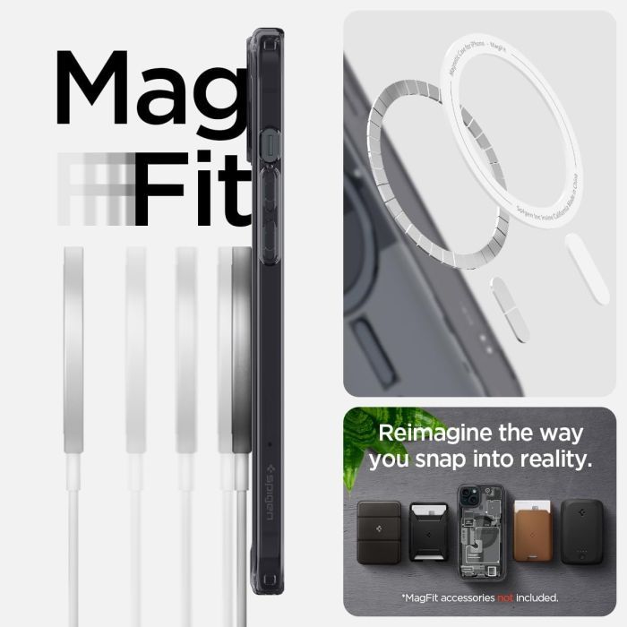 Чехол для мобильного телефона Spigen Apple iPhone 15 Ultra Hybrid MagFit Zero One (ACS06806) изображение 8
