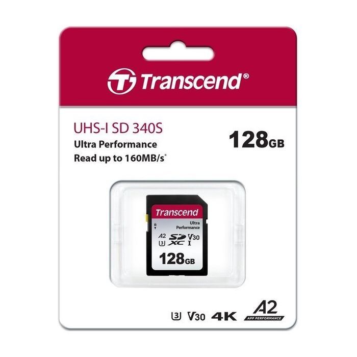 Карта памяти Transcend 128GB SD class 10 UHS-I U3 4K (TS128GSDC340S) изображение 5