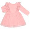 Плаття дитяче Breeze з мереживом та фатиновою спідницею (17805-98G-peach) зображення 2