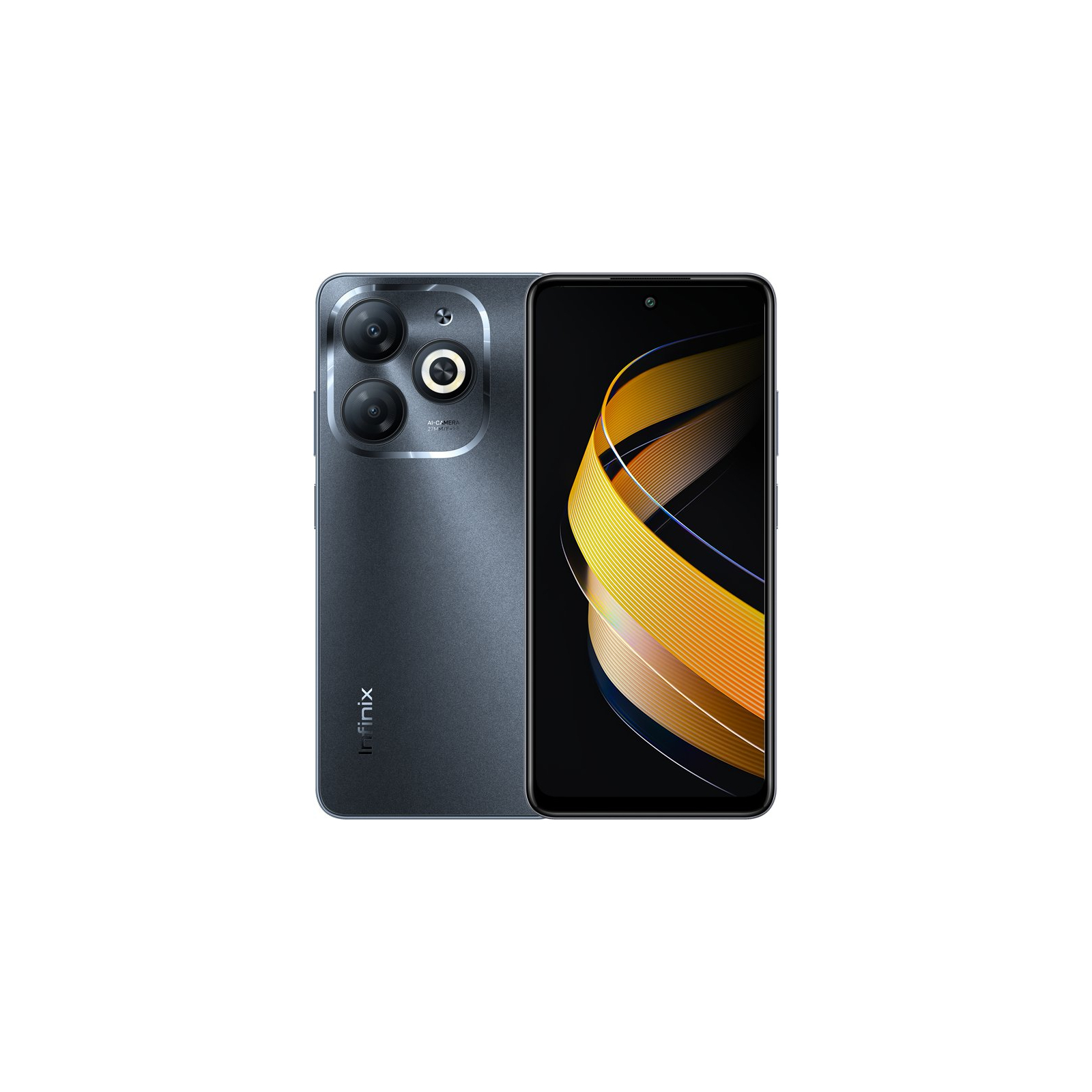 Мобільний телефон Infinix Smart 8 4/128Gb Timber Black (4894947010453)