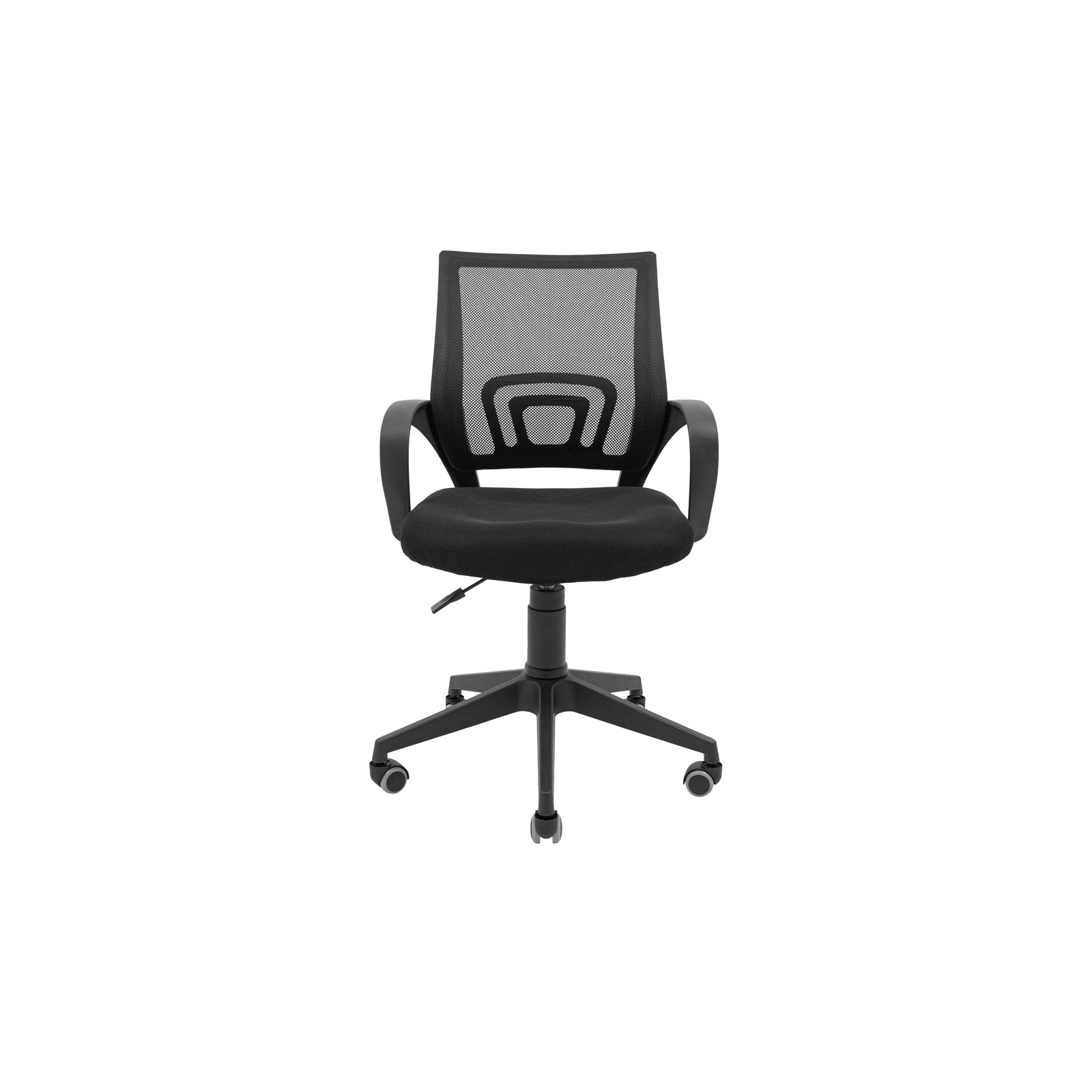 Офісне крісло Richman Спайдер Ю Пластик Піастра Сітка чорна + синя (ADD0003024) зображення 2