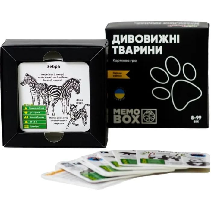 Настольная игра JoyBand MemoBox Delux Удивительные животные (MBD106) изображение 2