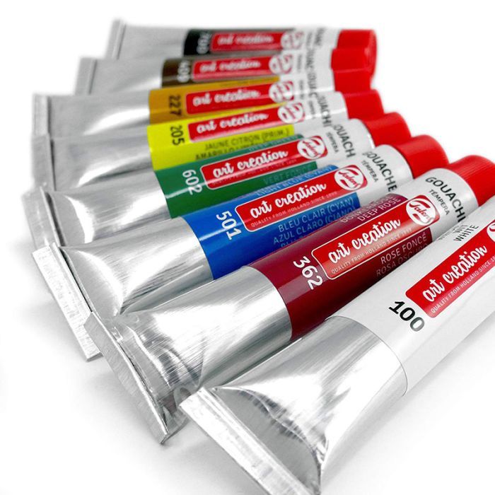 Гуашевые краски Royal Talens ArtCreation, 8 цветов по 20 мл (8712079312923) изображение 2