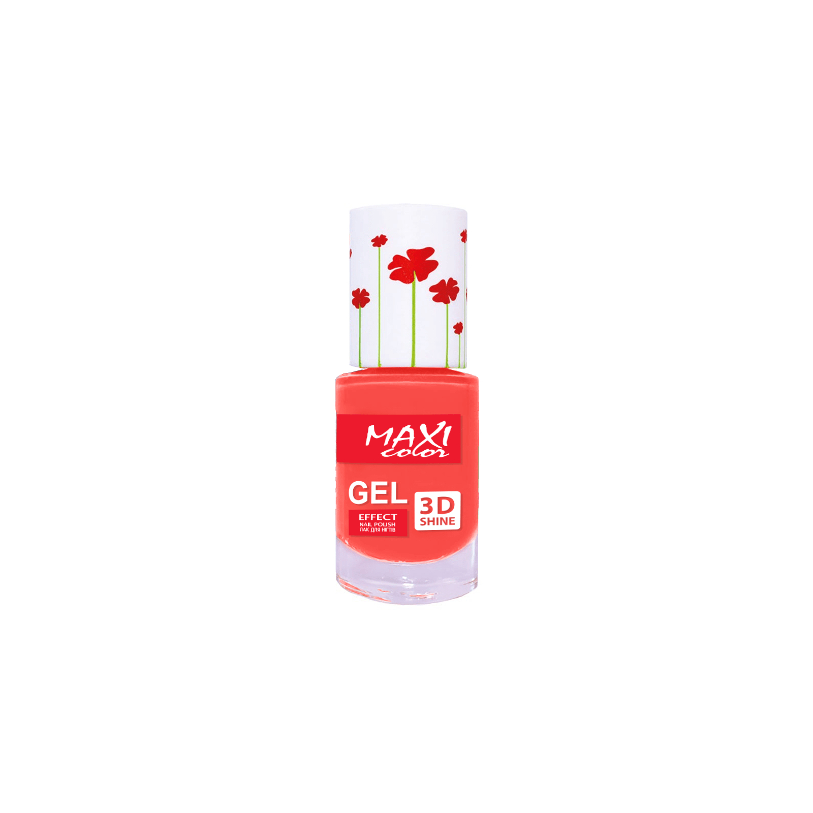 Лак для ногтей Maxi Color Gel Effect Hot Summer 22 (4823077504259)