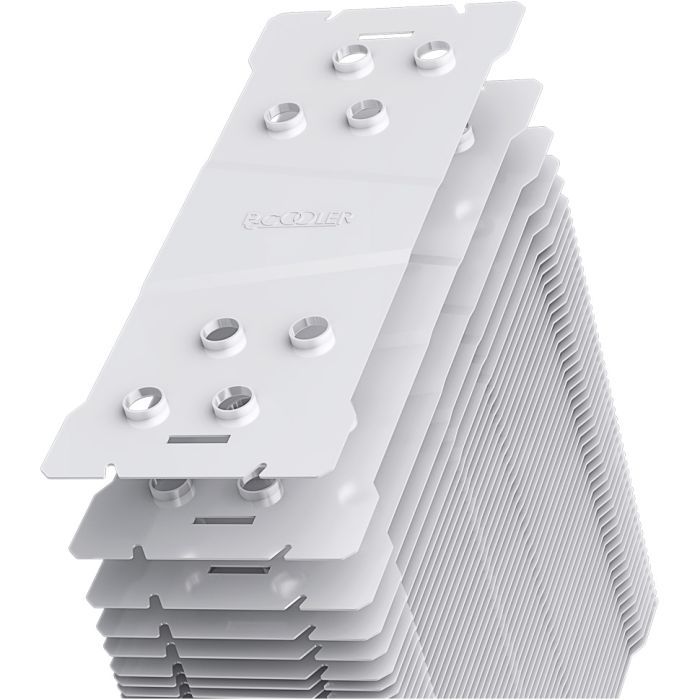 Кулер для процессора PcCooler K4 PLUS WH изображение 6