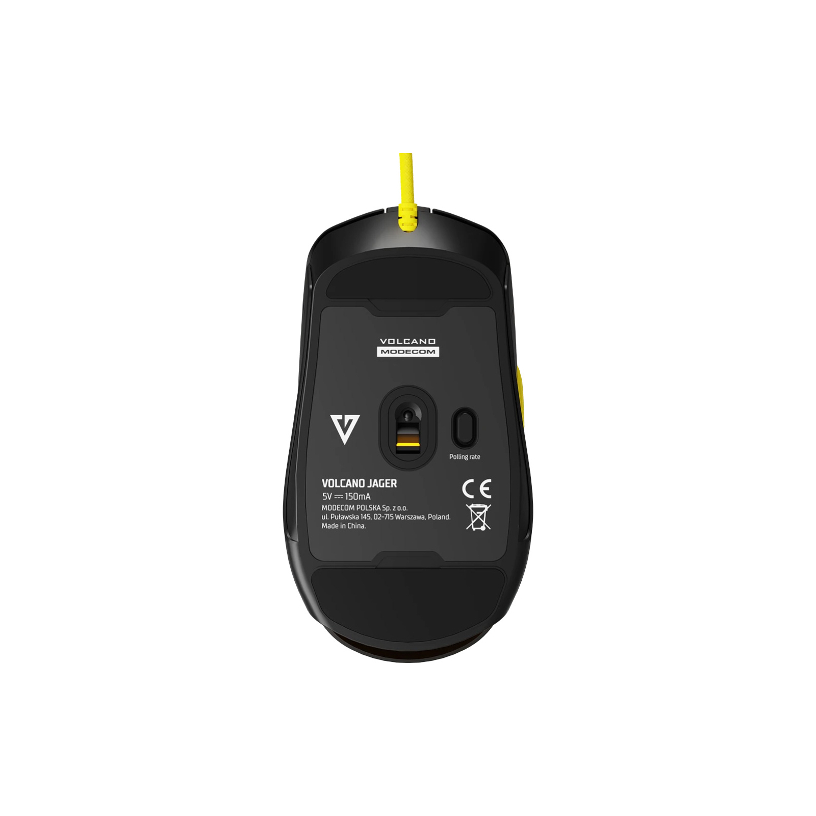 Мышка Modecom Jager Volcano RGB Hot-Swap Custom USB Black (M-MC-JAGER-100) изображение 8