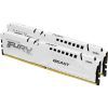 Модуль памяти для компьютера DDR5 32GB (2x16GB) 5600 MHz FURY Beast White Kingston Fury (ex.HyperX) (KF556C40BWK2-32) изображение 2