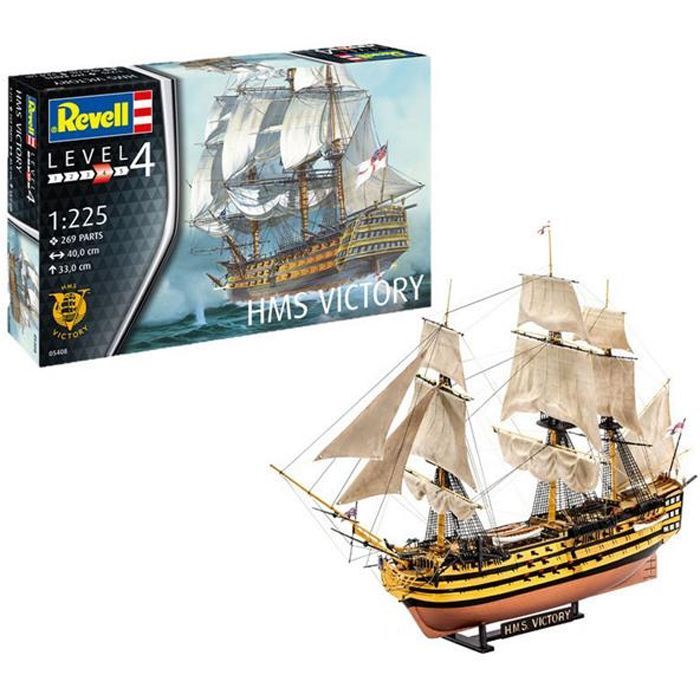 Сборная модель Revell Корабль Его Величества "Победа" уровень 4 масштаб 1:225 (RVL-05408) изображение 2