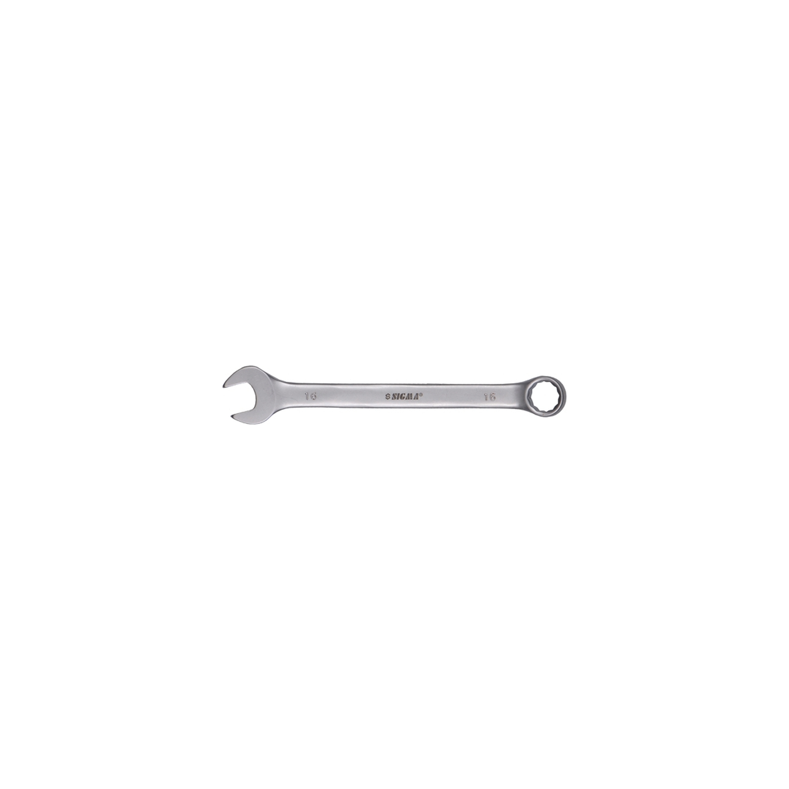 Ключ Sigma рожково-накидной 8мм CrV satine (6021081)