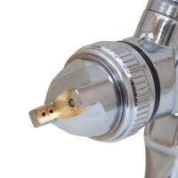 Краскопульт Sigma HVLP 1.8мм (хром) верхний бак, (пласт) (6812141) изображение 4