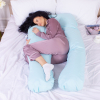 Подушка MirSon для беременных и отдыха Eco Line №8013 U-образная Blue (2200006178378) изображение 2