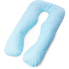 Подушка MirSon для вагітних і відпочинку Eco Line №8013 U-подібна Blue (2200006178378)