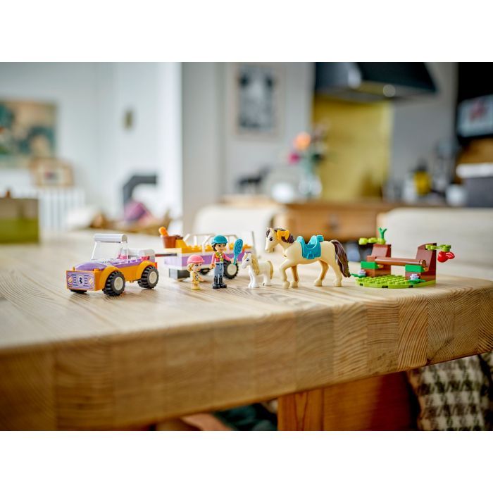 Конструктор LEGO Friends Причіп для коня й поні 105 деталей (42634) зображення 7