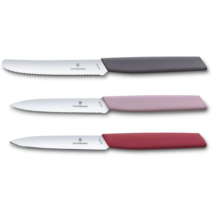 Набор ножей Victorinox Swiss Modern Paring Set 3 шт Flower (6.9096.3L2) изображение 2
