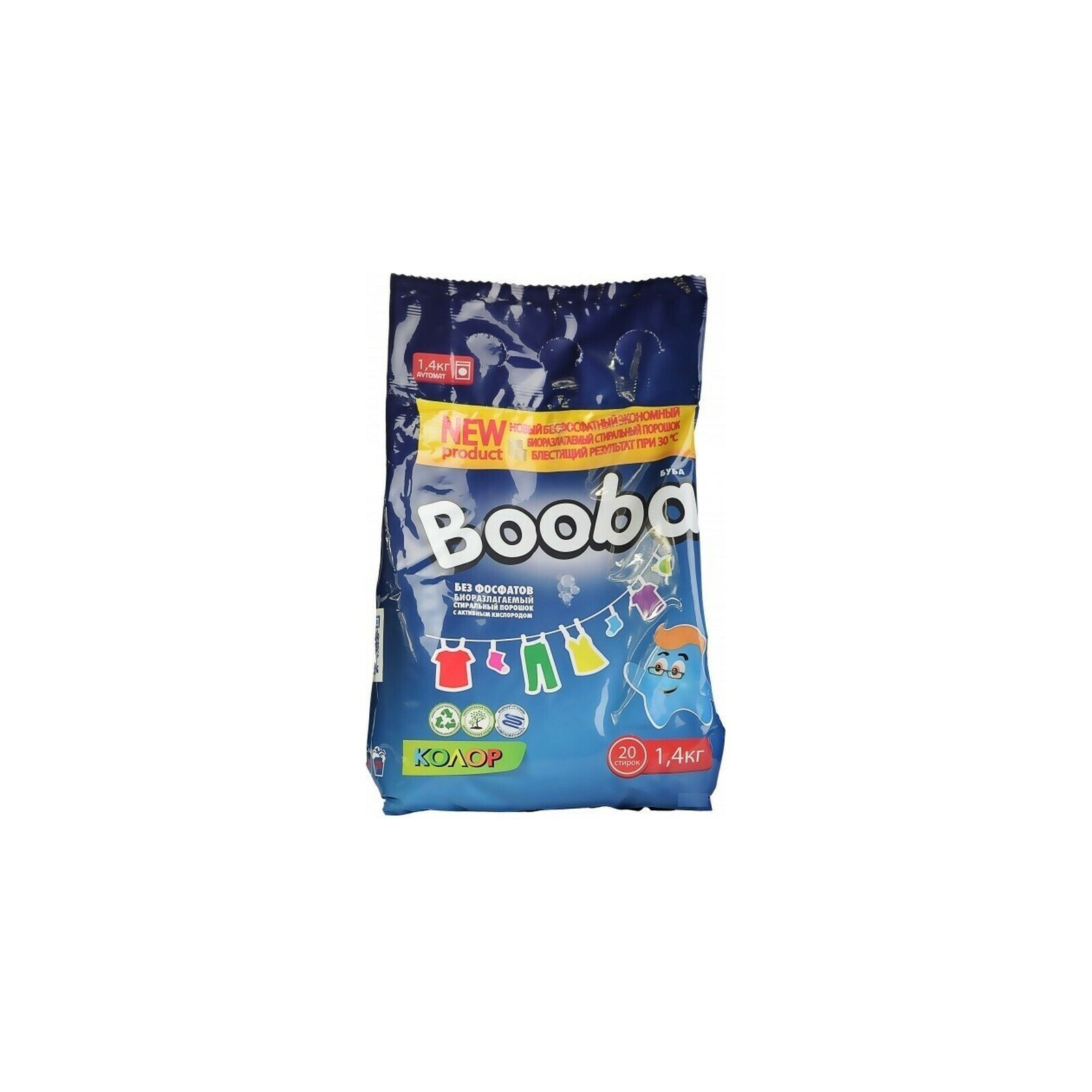 Стиральный порошок Booba Колор 1400 г (4820187580043)