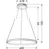 Люстра Candellux LUNE (31-64646) изображение 2