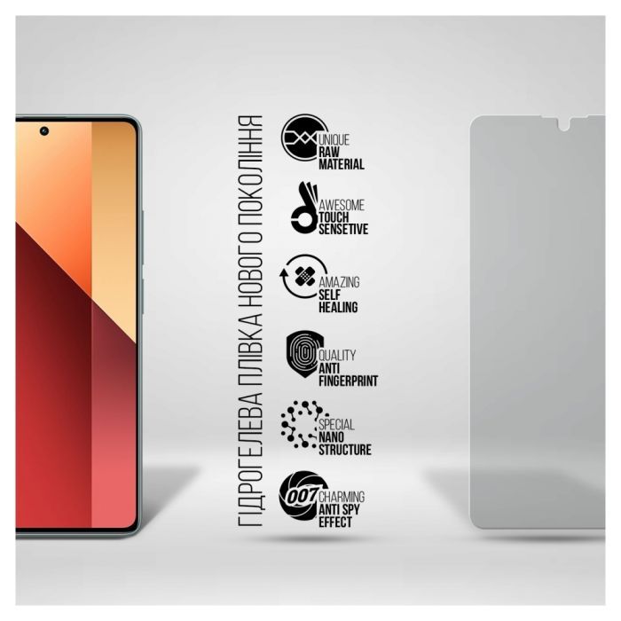 Плівка захисна Armorstandart Anti-spy Xiaomi Redmi Note 13 Pro 4G (ARM73391) зображення 2