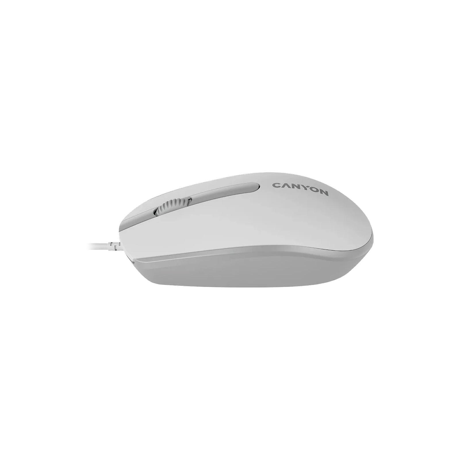 Мишка Canyon M-10 USB White Grey (CNE-CMS10WG) зображення 4