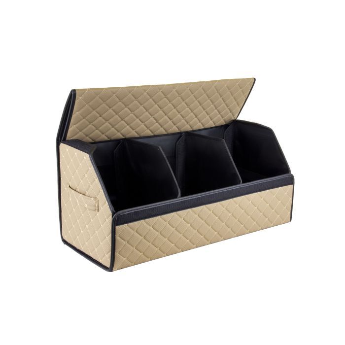 Сумка-органайзер EVAtech ECO L бежевая с бежевой нитью (EHECELIIBB) изображение 3