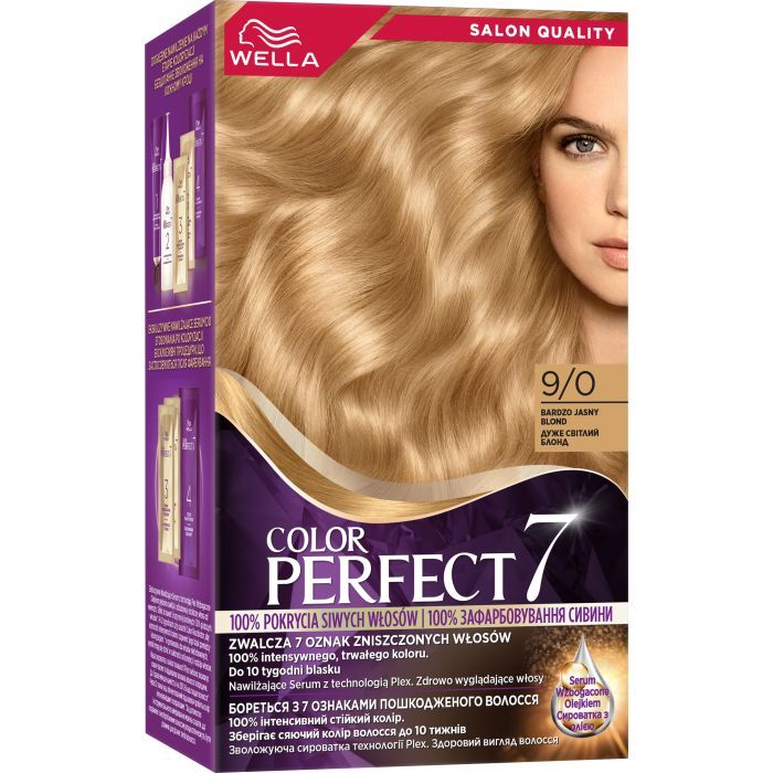 Краска для волос Wella Color Perfect 10/0 Платиновый блонд (4064666598420)