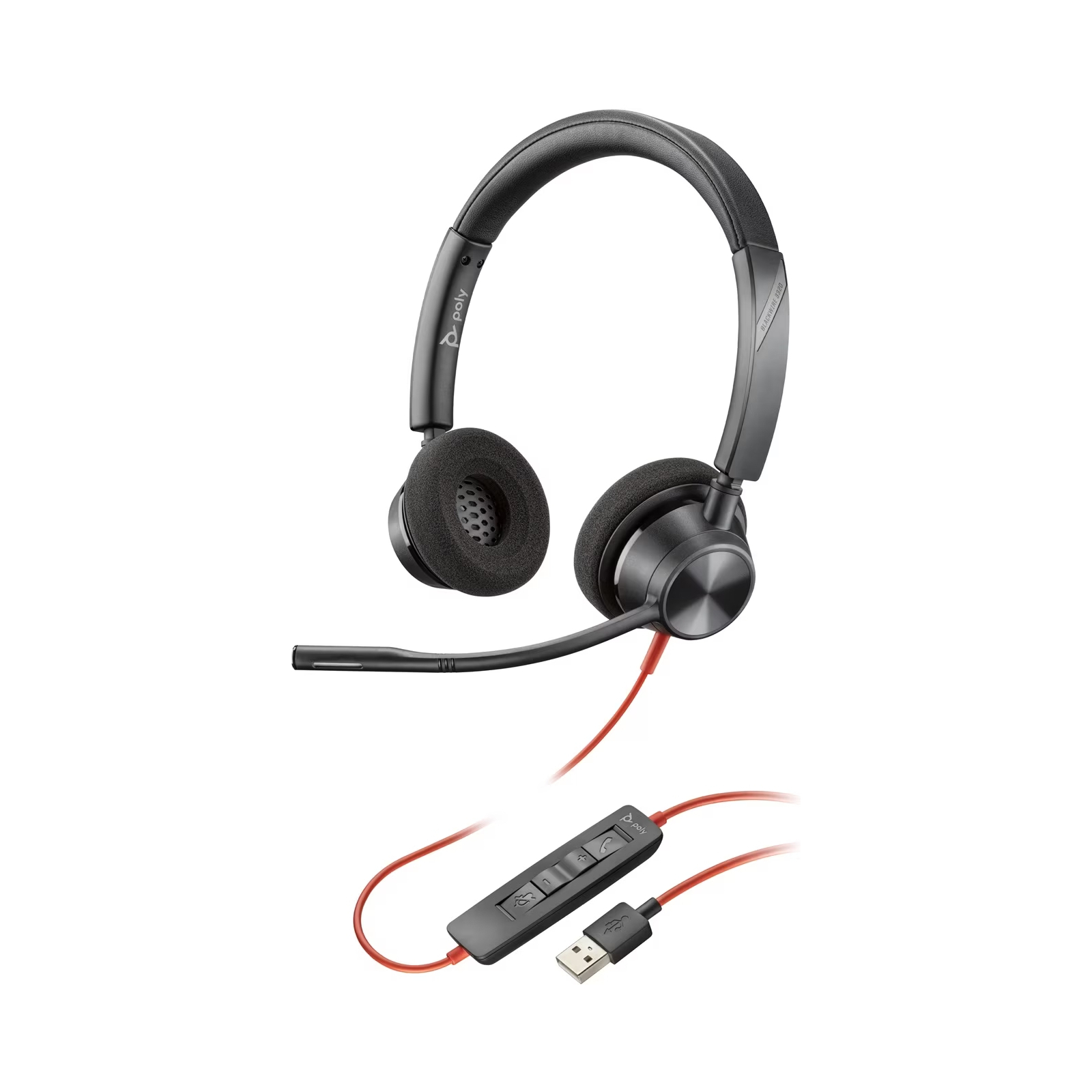 Навушники Poly BlackWire C3320-M USB-A HS Stereo (76J17AA)
