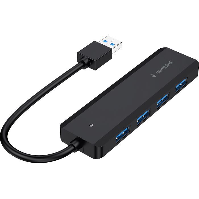 Концентратор Gembird 4 ports USB 3.1,USB-A, USB-C PD (UHB-U3P4P-02) изображение 2