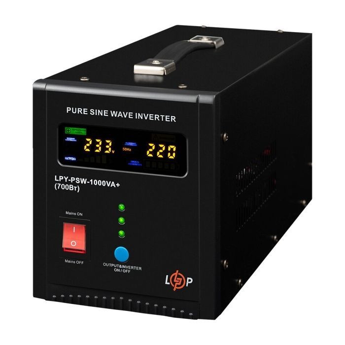 Источник бесперебойного питания LogicPower LPY- PSW-1000VA+ (700W) (22871) изображение 4
