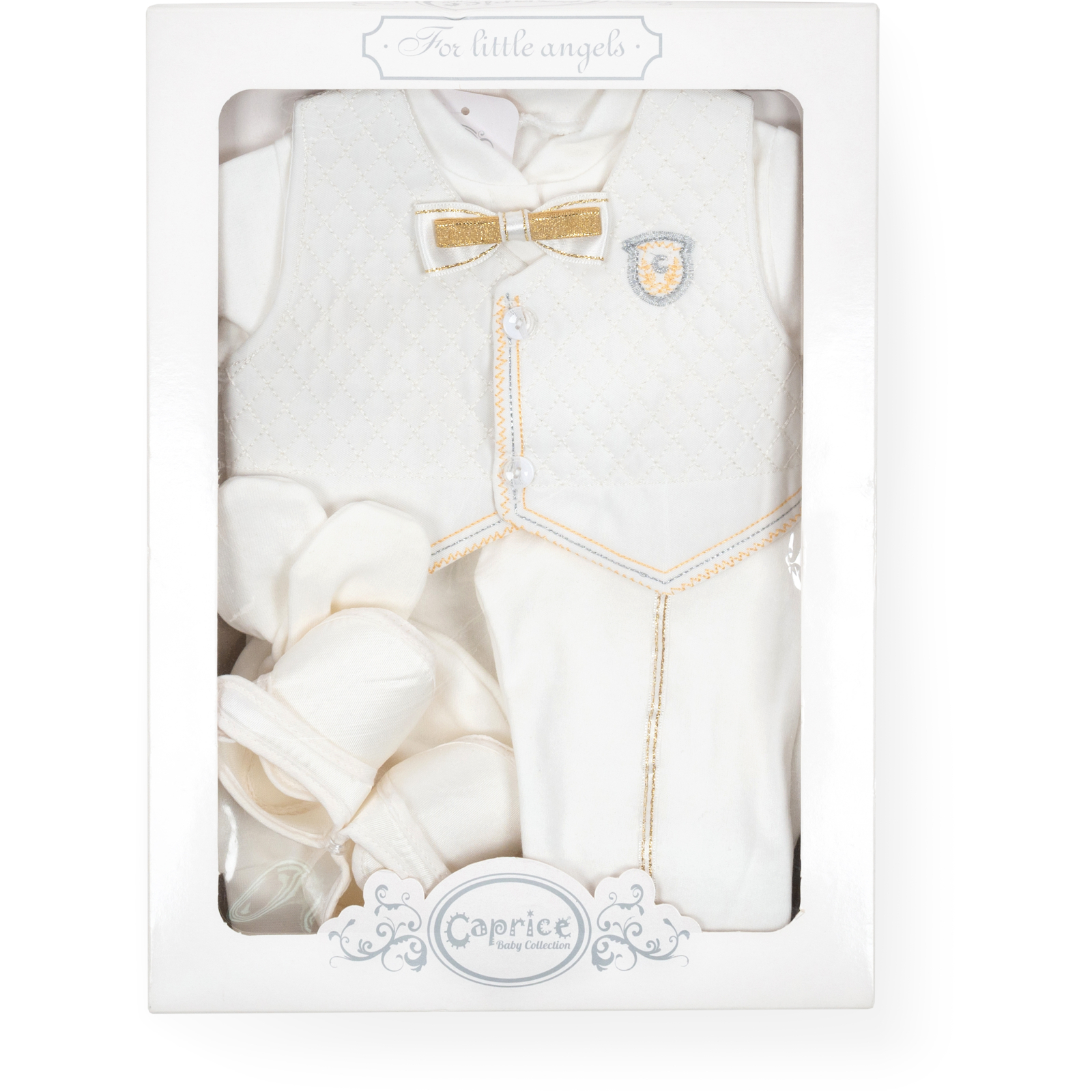 Набір дитячого одягу Caprice святковий (1100-56B-cream) зображення 2