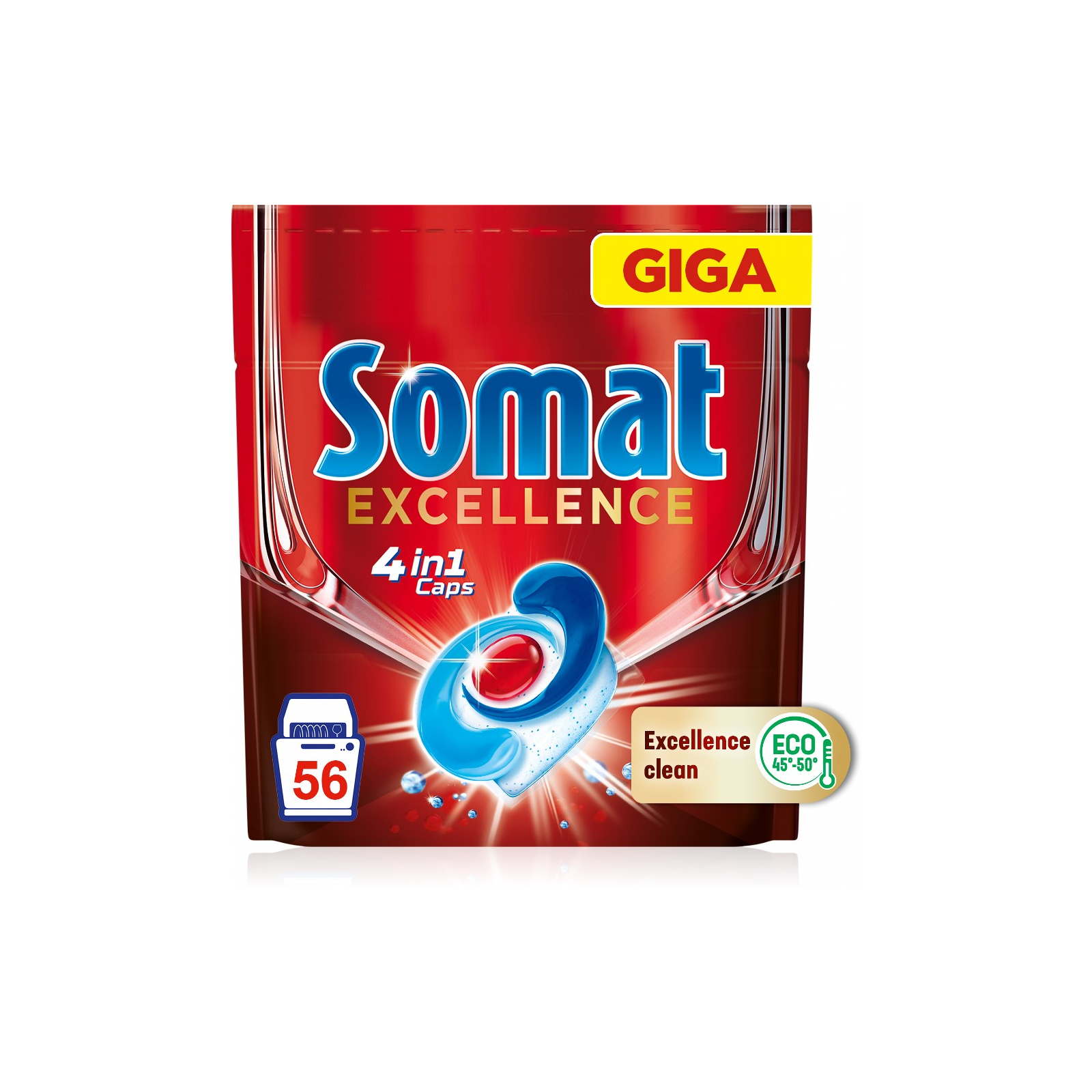 Таблетки для посудомийних машин Somat Excellence 60 шт. (9000101550504) зображення 2