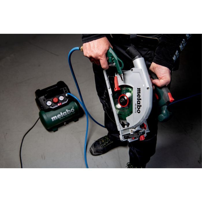 Компрессор Metabo BASIC 160-6 W OF безмасляный, 900Вт, 6л, 160л/мин, 8бар. (601501000) изображение 2