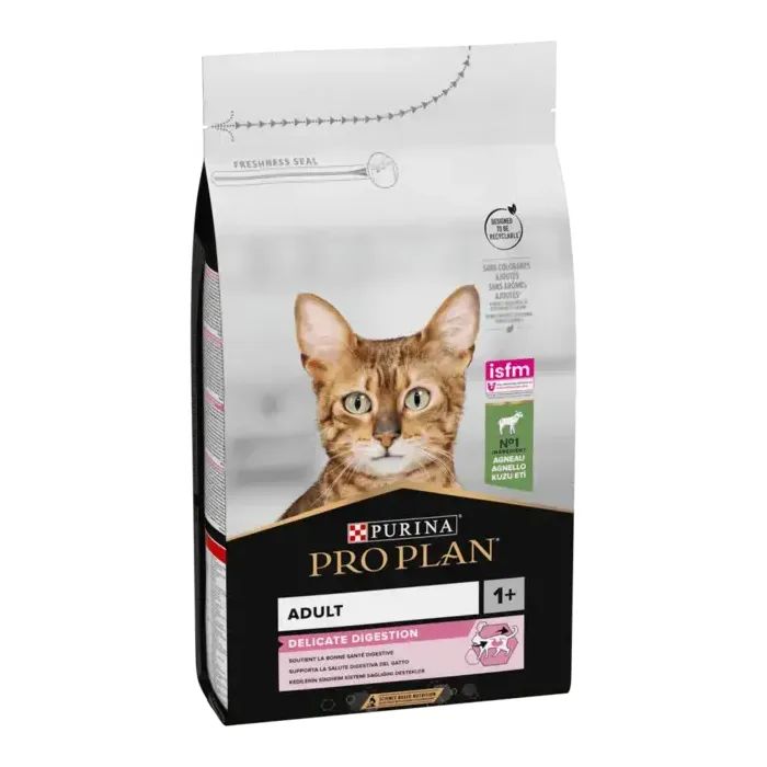 Сухий корм для кішок Purina Pro Plan Delicate Adult зі смаком ягняти 1.5 кг (7613035846685) зображення 3