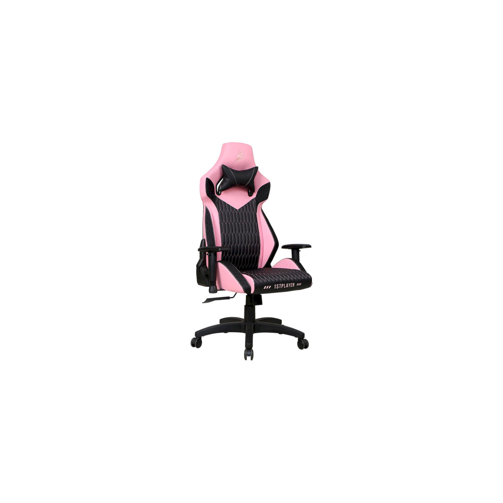 Крісло ігрове 1stPlayer WIN101 Black-Pink зображення 2
