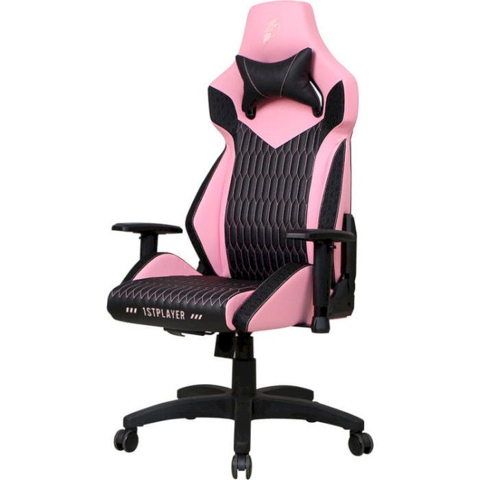 Кресло игровое 1stPlayer WIN101 Black-Pink изображение 7