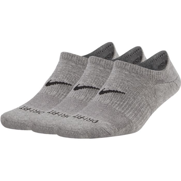 Шкарпетки Nike U NK EVERYDAY PLUS CUSH FOOTIE 3PR DH5463-902 38-42 3 пари Сірі (195242756836)