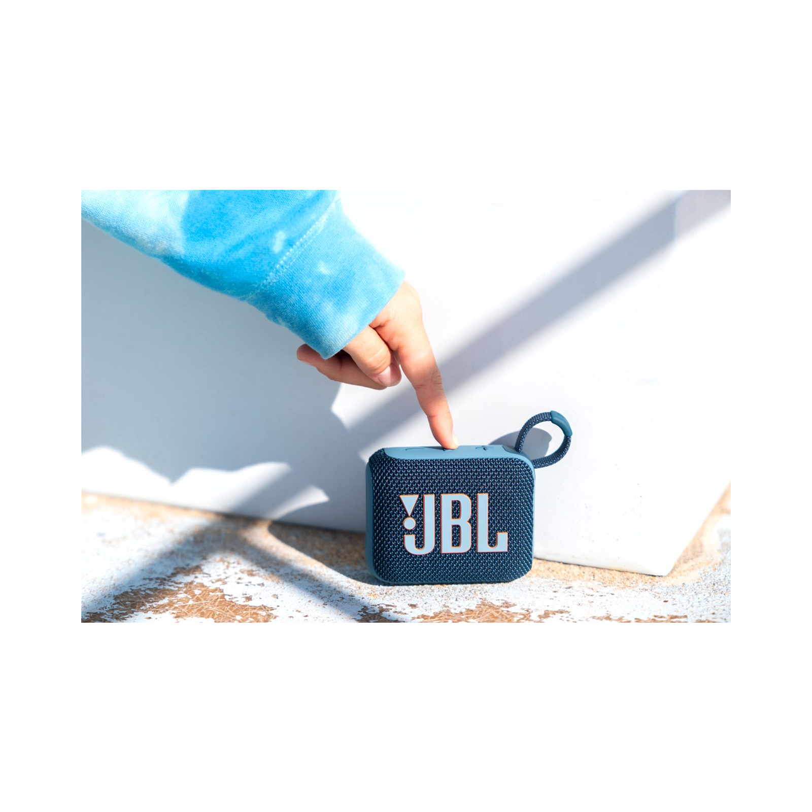 Акустична система JBL Go 4 Blue (JBLGO4BLU) зображення 9