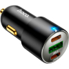 Зарядное устройство HOCO NZ6 2xType-C, USB-A Black (6931474765185) изображение 4