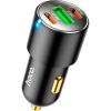 Зарядное устройство HOCO NZ6 2xType-C, USB-A Black (6931474765185)