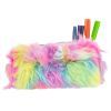 Пенал Cool For School плюшевий 1 відділення блакитний (CF87105) зображення 2