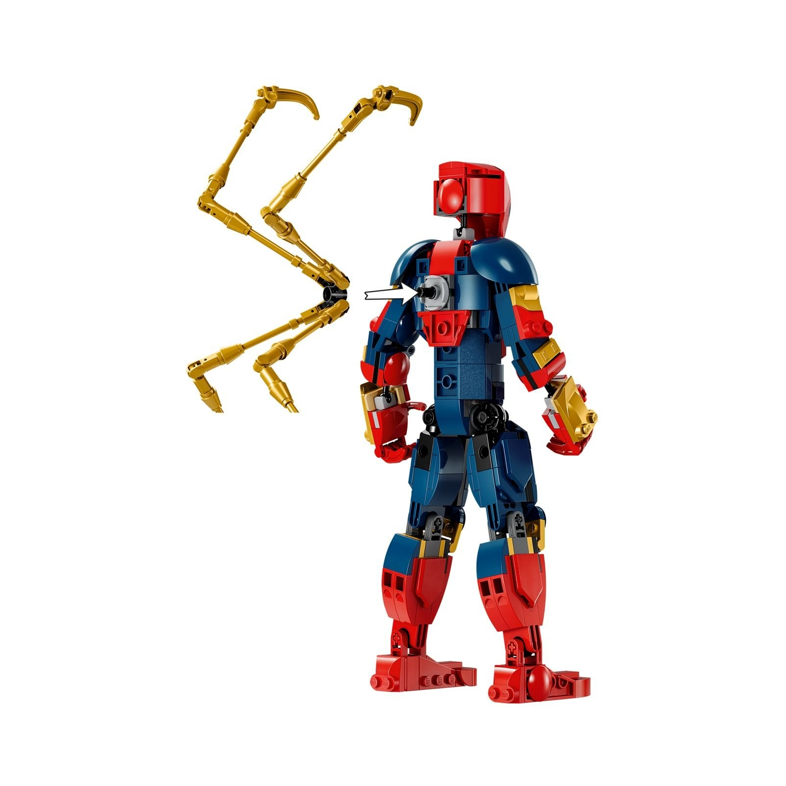 Конструктор LEGO Marvel Фігурка Залізної Людини-Павука для складання 303 деталі (76298) зображення 3